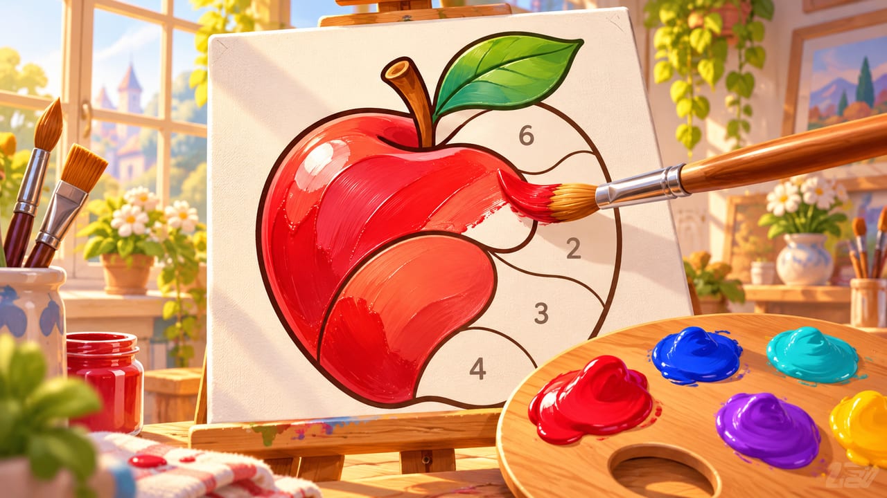 Color By Number Studio cover art