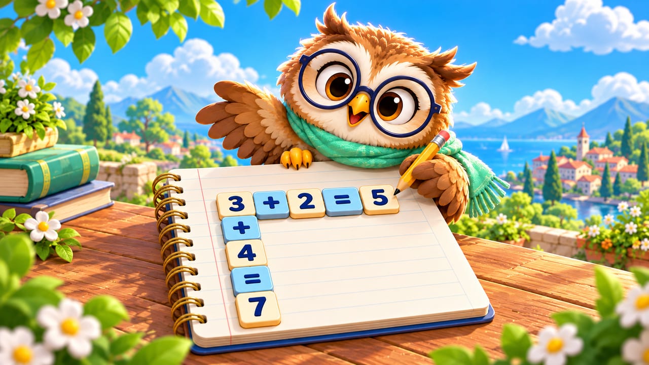 Cross Math Puzzle cover art