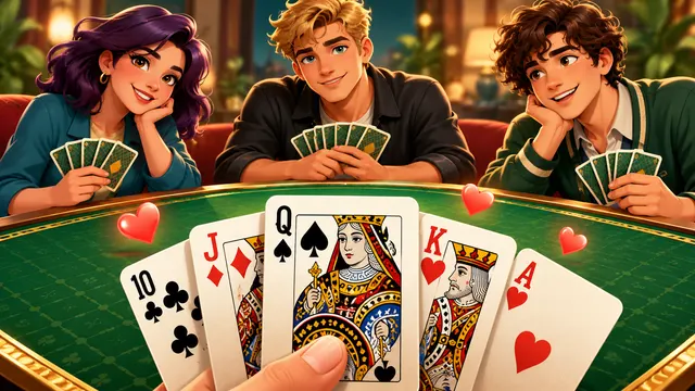 Hearts Card