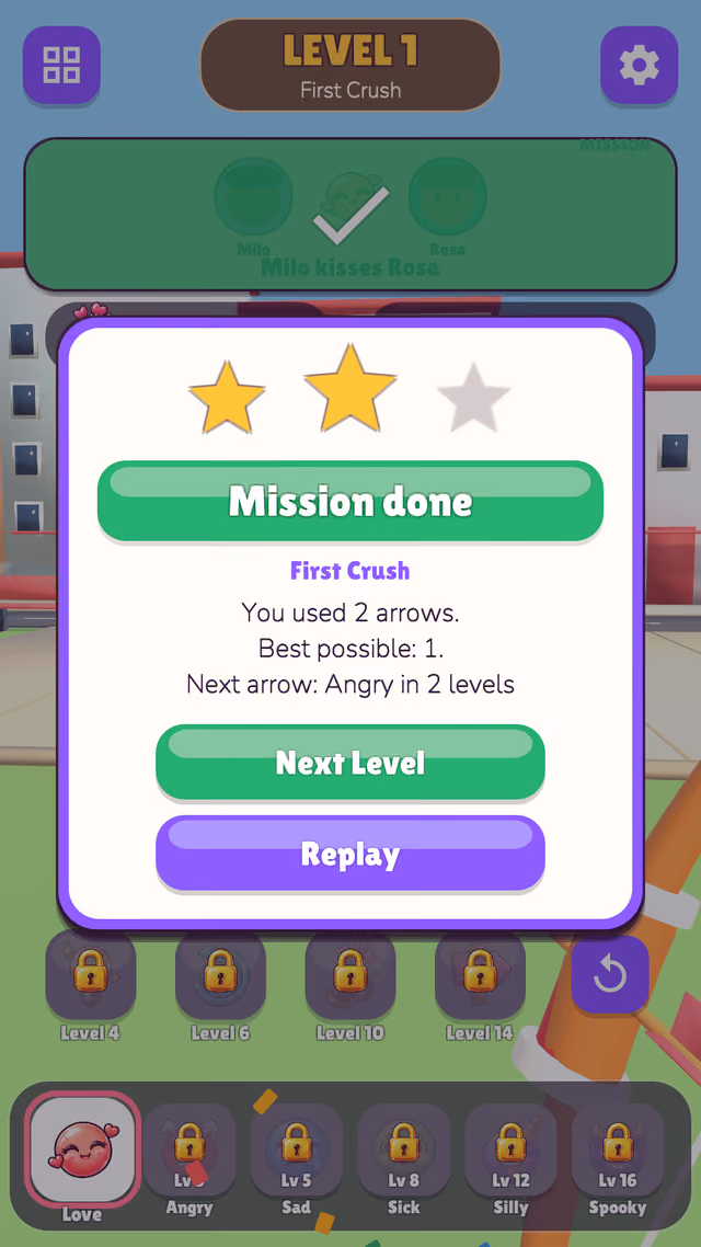 Mood Arrow: mission done