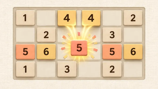 Number Merge Puzzle