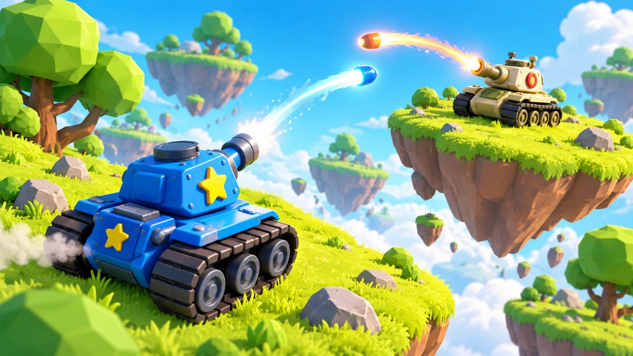 Tank Blasters cover art